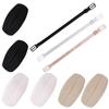 Invisible Bra Strap Grippers Preventing Slip on Skin Ensuring Fit for Fashion Outfits