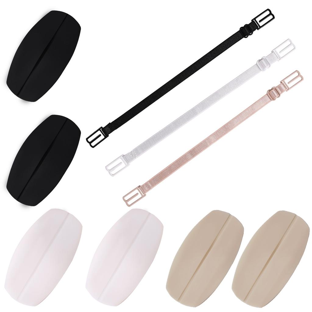 Invisible Bra Strap Grippers Preventing Slip on Skin Ensuring Fit for Fashion Outfits