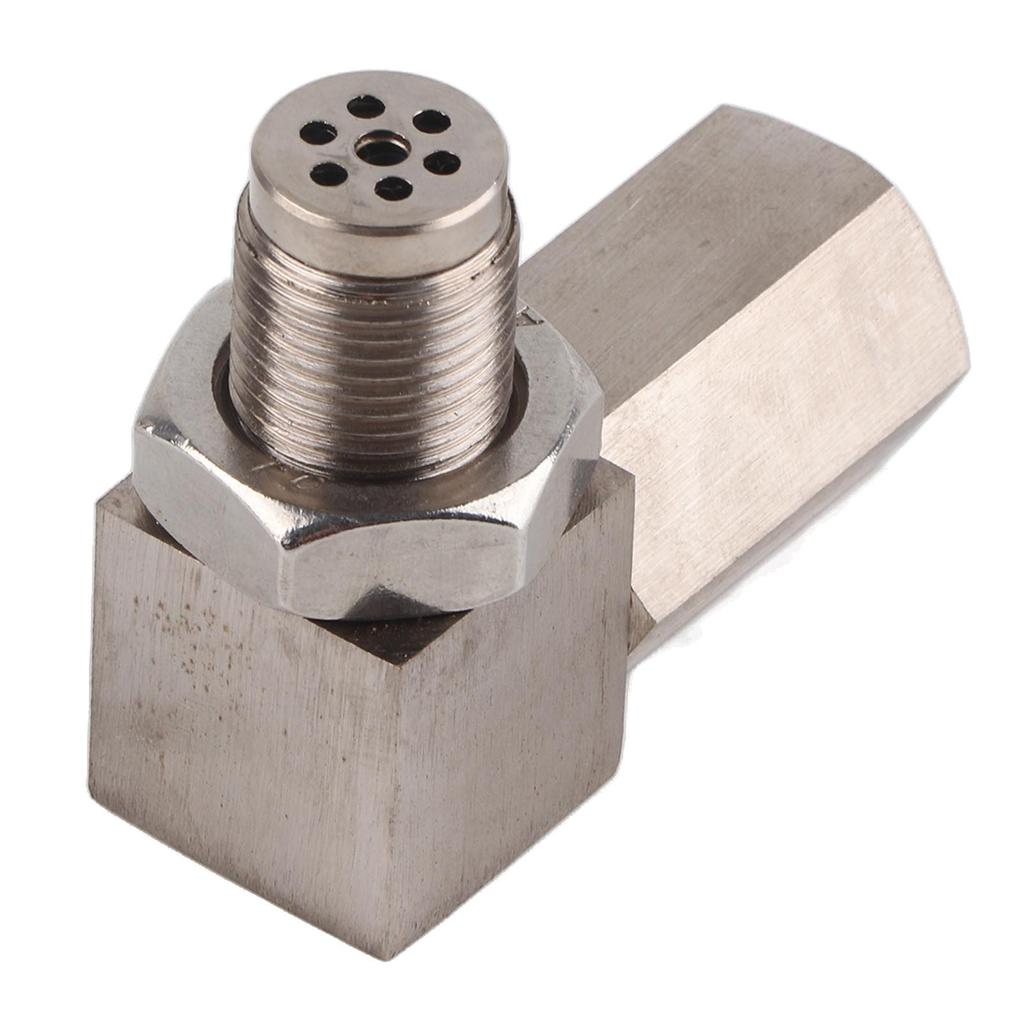 90 Grad Auto Sauerstoffsensor Abstandshalter CEL Bung Fix Motorkontrollleuchte M18X1.5 Katalysator