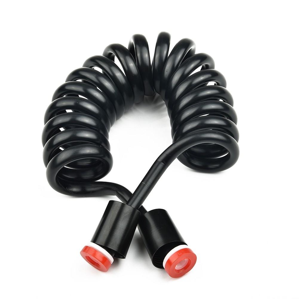 Convenient and Flexible Retractable Shower Hose for Bathroom Use