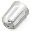 Daytona 17223 Motorcycle Heavy Weight Bar End Repair Product for M6 Heavy Weight Outer Silver