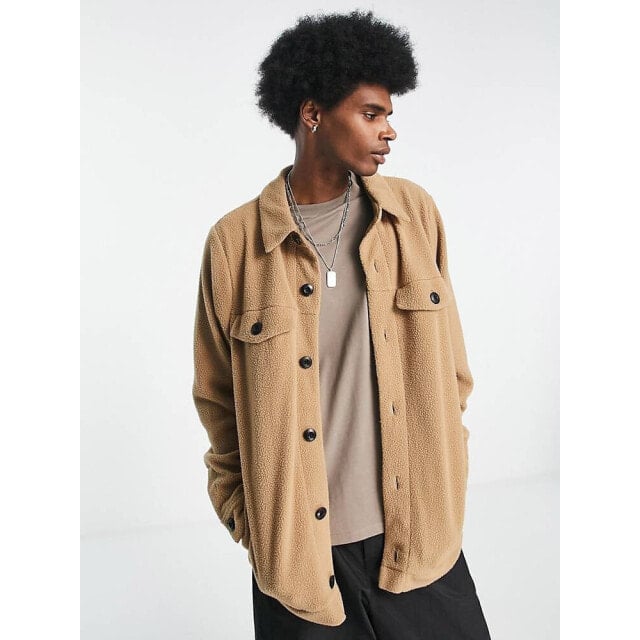 

Легкая куртка Nike Sherpa серо-бежевого цвета