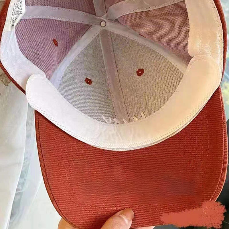 10Pcs Disposable Sweaty Brim Sticker Anti-Dirty Thin Breathable Baseball Cap Lining Sweat Resistant Sticker Self-adhesive Hat Sweat Pad Sticker