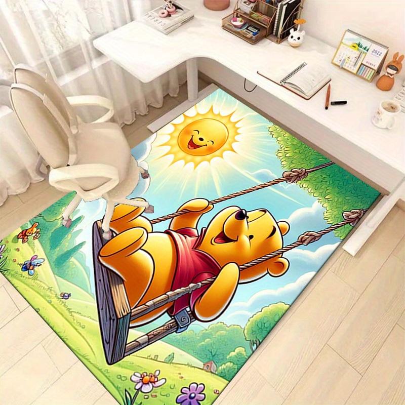 1pc Outdoor Rug for Swing, Winnie the Pooh Themed Carpet, Gift for Office Carpet, Home Decor, Cartoon Character Rugz4172