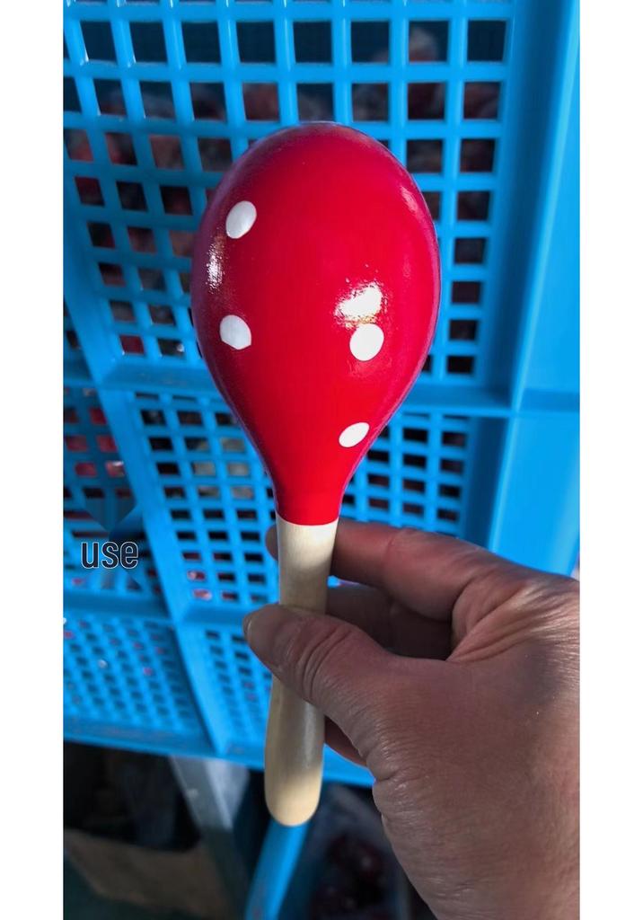 Colorful Wooden Maracas for Children - Orff Percussion Teaching Aids