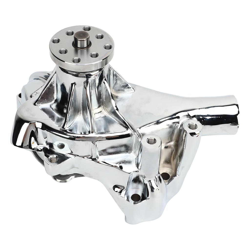 Long Water Pump High Volume Engine Water Pump Replacement for Chevy SB 283 327 350 383 400 V8 Engines Electroplating