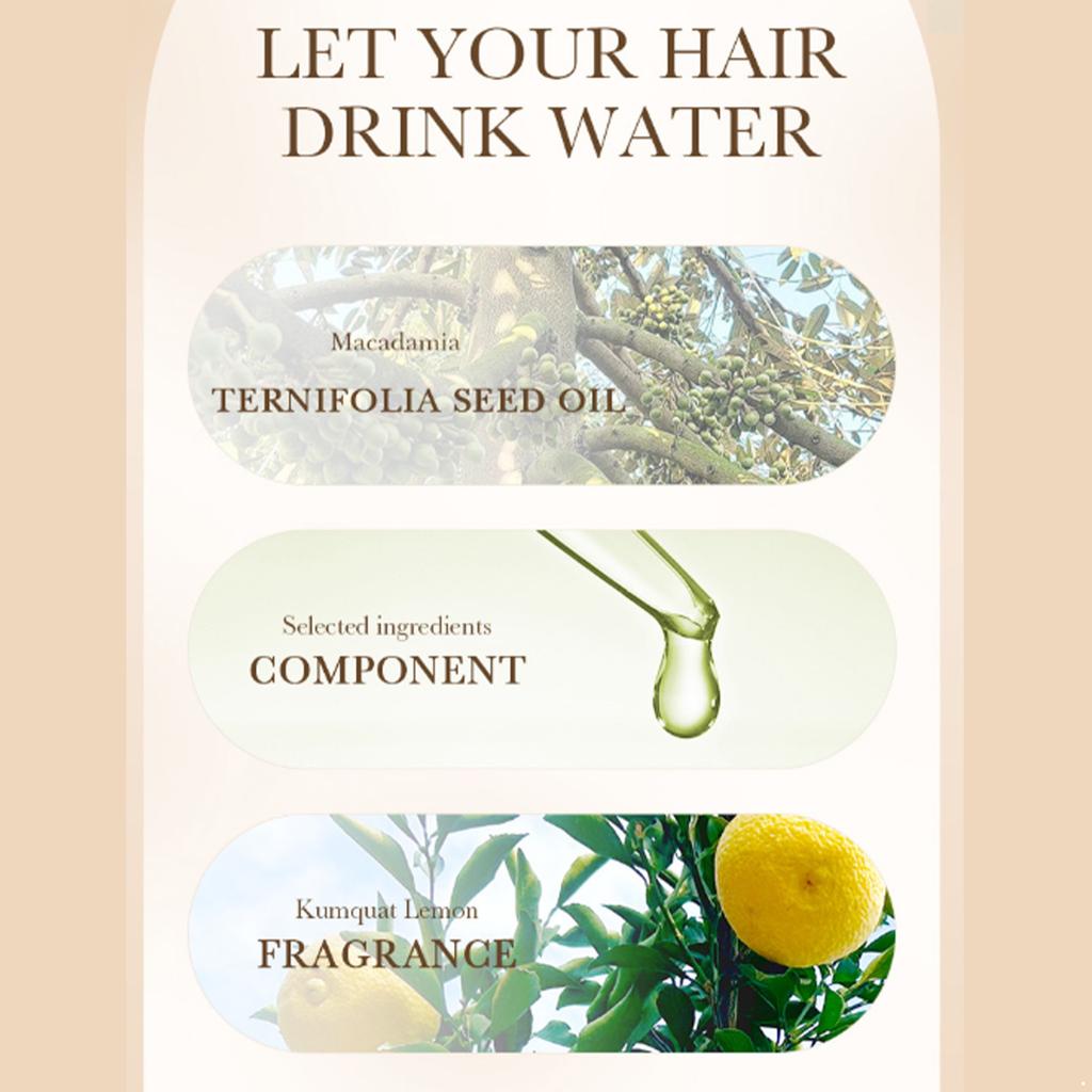1Pc 500ML Glycerin Shampoo or Conditioner or 500g Hair Mask Moisturizing Strengthening Hair Care for All Hair Types Men Women