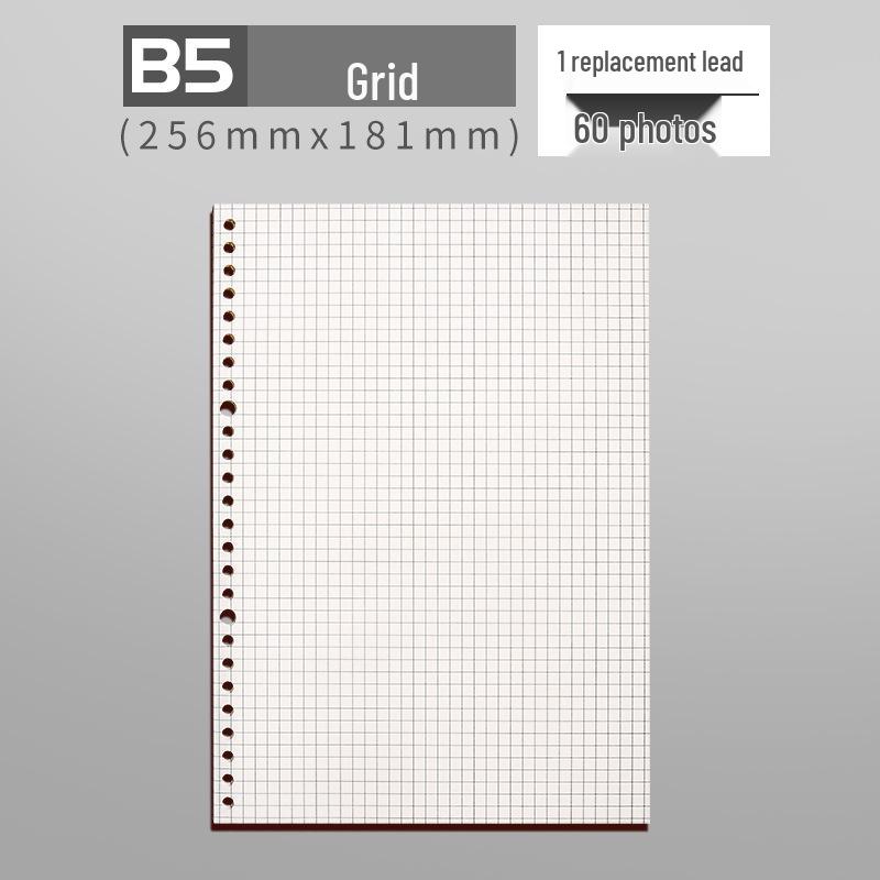 

Съемный блокнот Kaba Bear на кольцах, B5 для студентов, формат A4