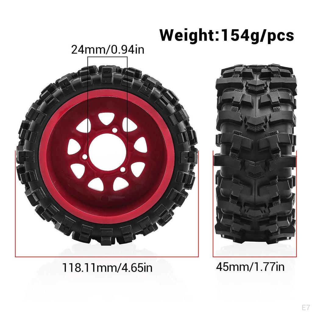 Tires 12mm, 14mm, 17mm Adapter Included Model DIY Spare Parts Professional Replacement Sturdy