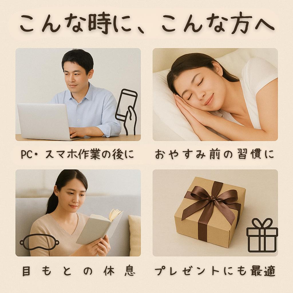 BRAVE WAKA Azuki Bean Eye Natural Steam for Pillow, Relaxation, Reusable, 2-Way (Hot/Cold) (Milky Pink)