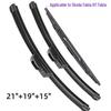 Compatible Wiper Blades for Skoda Fabia 6Y Hatchback and Estate (Front & Rear, 1999-2007)