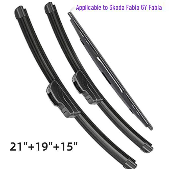 

Совместимые стеклоочистители для Skoda Fabia 6Y Хэтчбек и Универсал (Передние и задние, 1999-2007) Front Pair + Rear Wiper