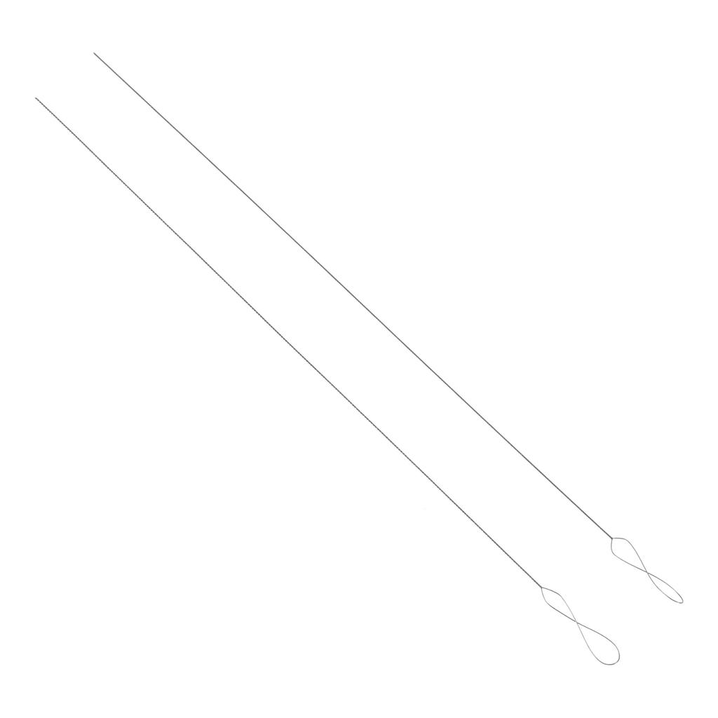 2Pcs 0.15-0.7mm Stainless Steel Big Eye Beading Needles Easy Thread String Cord Pins For Beads Pearls DIY Jewellry Making Tools