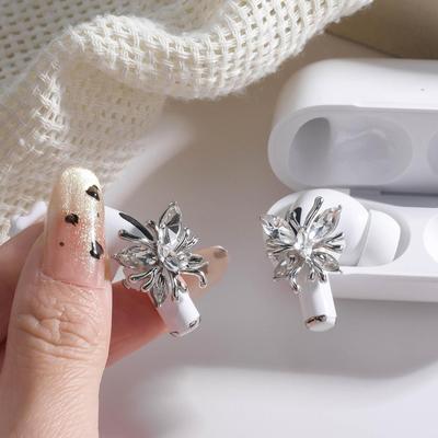 Schmetterling Bluetooth Ohrhörer Wasser Diamant Schnalle Süße Schmetterling Ohrhörer Clip Abnehmbare Ohrstöpsel Zubehör
