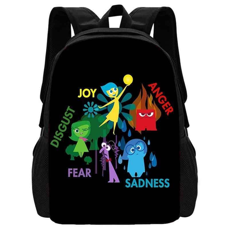 Adorable Cartoon Backpack For Kids Spacious Oxford Cloth School Bag For Grades 1-4