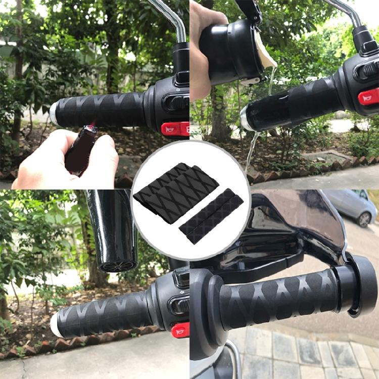 1 Pair Rubber Grip Glove Motorcycle Handlebar/Brake Cover Motorbike Accessory Universal Grip Glove Heat Shrinkable Cover