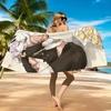 Sci-fi Mystery Anime UN-GO Towel Microfiber soft Beach Towel for Travel Fitness Sauna Bathing Camping