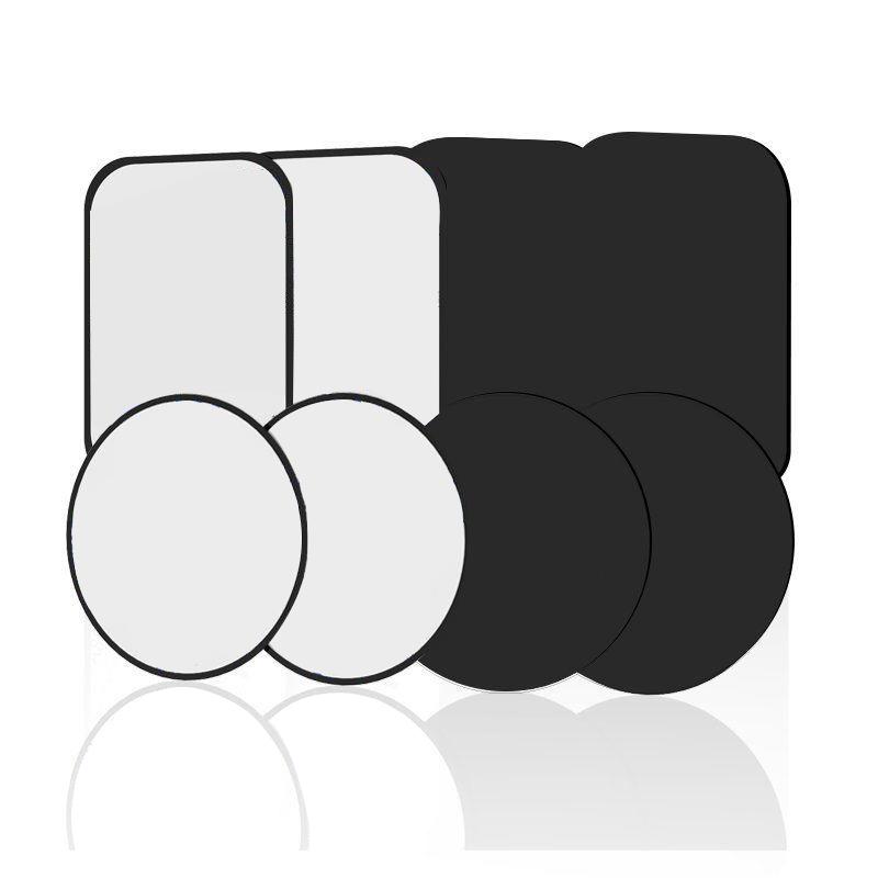 5pcs Magnetic Metal Plate Disk For Magnetic Car Phone Holder Universal Iron Sheet Sticker For Phone Stand Mount Auto Adsorption
