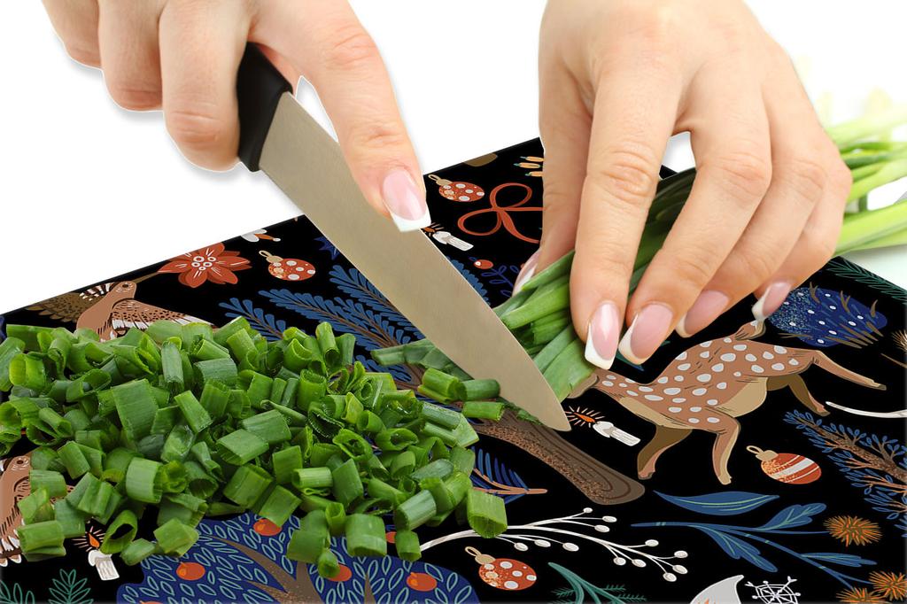 Szklana płyta ochronna na kuchenkę 60x52 Zwierzęta