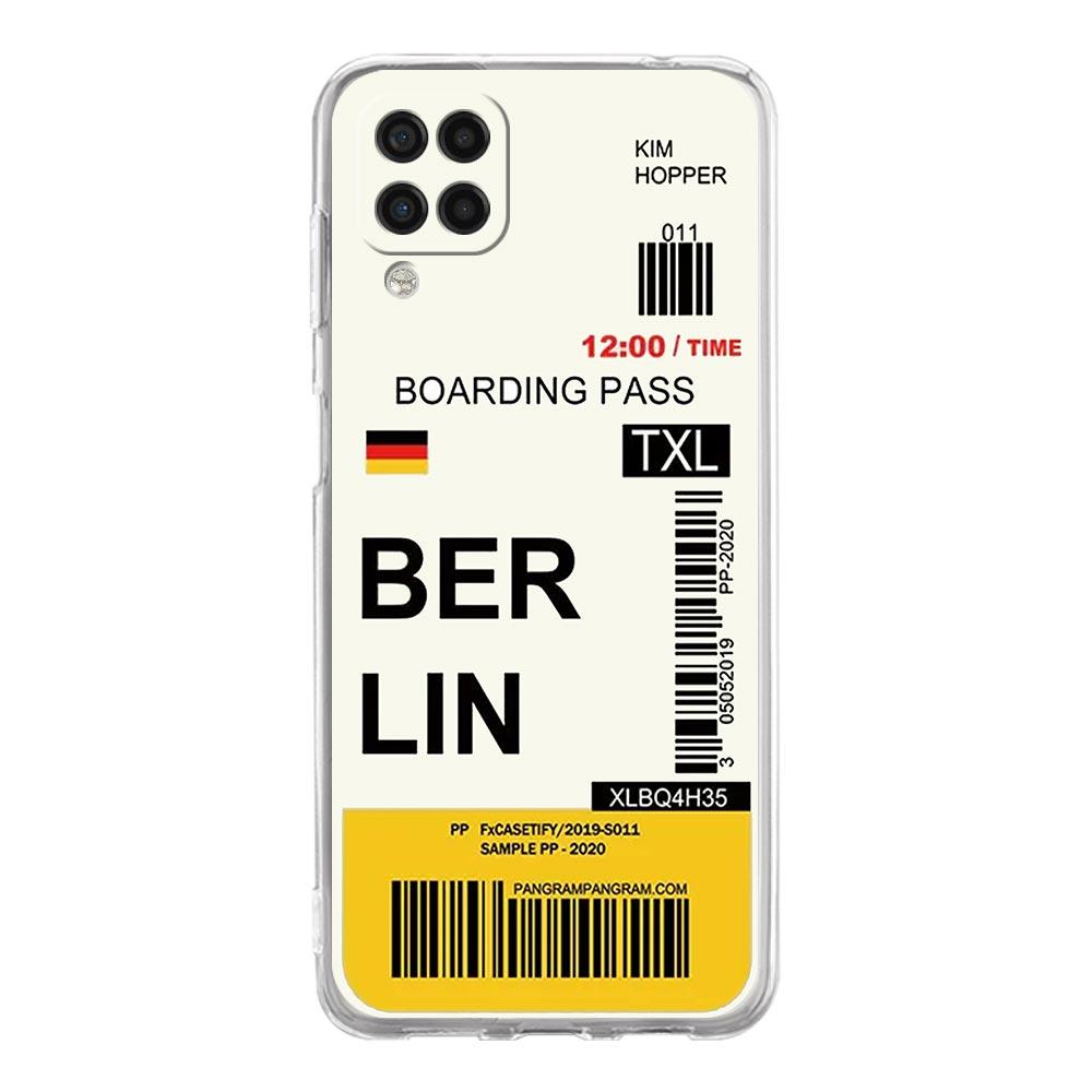 Phone Case For Samsung A13 A33 A35 A55 A73 A53 A23 A51 A71 A21S A12 A31 A41 A05s A15 A25 5G World City Travel Ticket New York