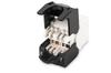 Keystone Jack RJ45 (8P8C) Cat. 6A, UTP, Unshielded, Toolless