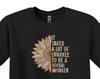Social Worker Sunflower Shirt, Motivational Gift