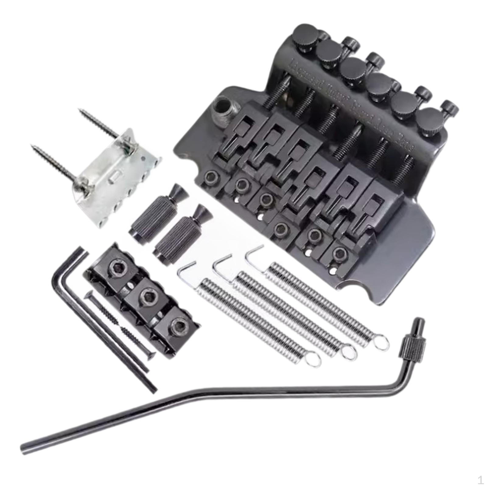 

Electric Guitar Tremolo Bridge for Stage Performances black