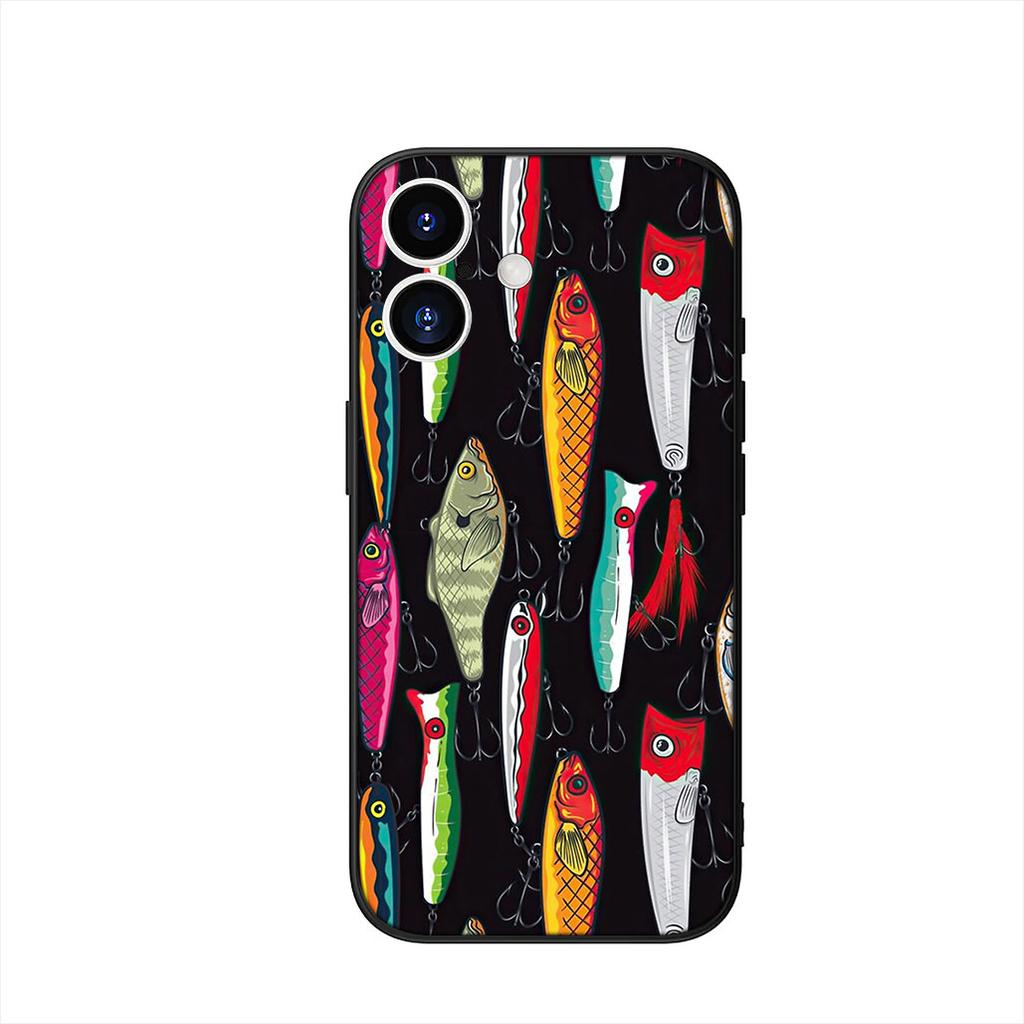 Phone Cover for Xiaomi Redmi Note 14 12 13 ProPlus A3 Pro Plus 12C 13C 14C 5G Case Fly Trout Carp Fishing Fish Rod Casing