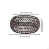 Fiber Hanging Lamp Modern Simple Woven Rope Lampshade Vintage Design Japanese Ceiling Light