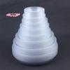 10Pcs round Flower Pot Trays Clear Plastic Plant Saucers Desktop Trash Storage Bases for Home Garden
