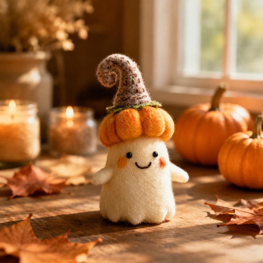 Halloween and Pumpkin Decorations for Mantel Shelf Table Centerpiece