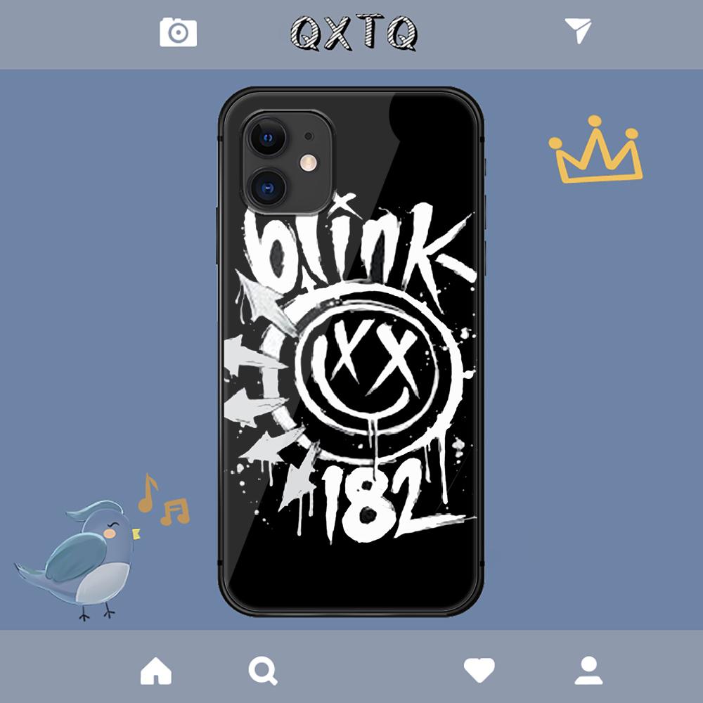 Blink 182 Punk Rocková Kapela Pouzdro Pro iPhone Samsung Galaxy Redmi Note S 17 16 15 14 13 20 24 25 54 Pro Max Ultra Fe Tvrzené Sklo Kryt