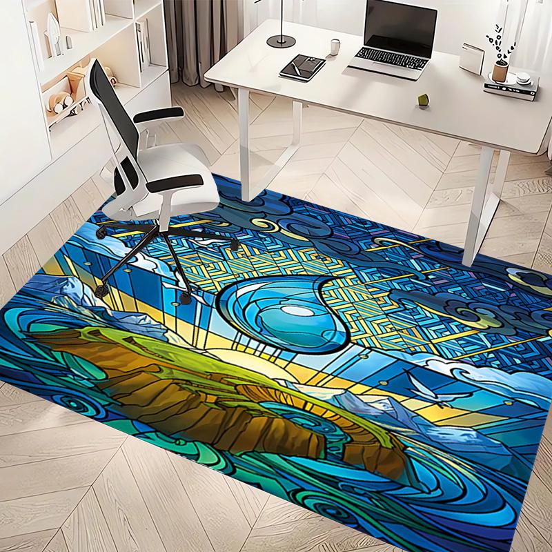 Magic The Gathering Print Area Rug - Soft,Washable Non-Slip Indoor Mat,Living Room,Home Office Decorative Rug