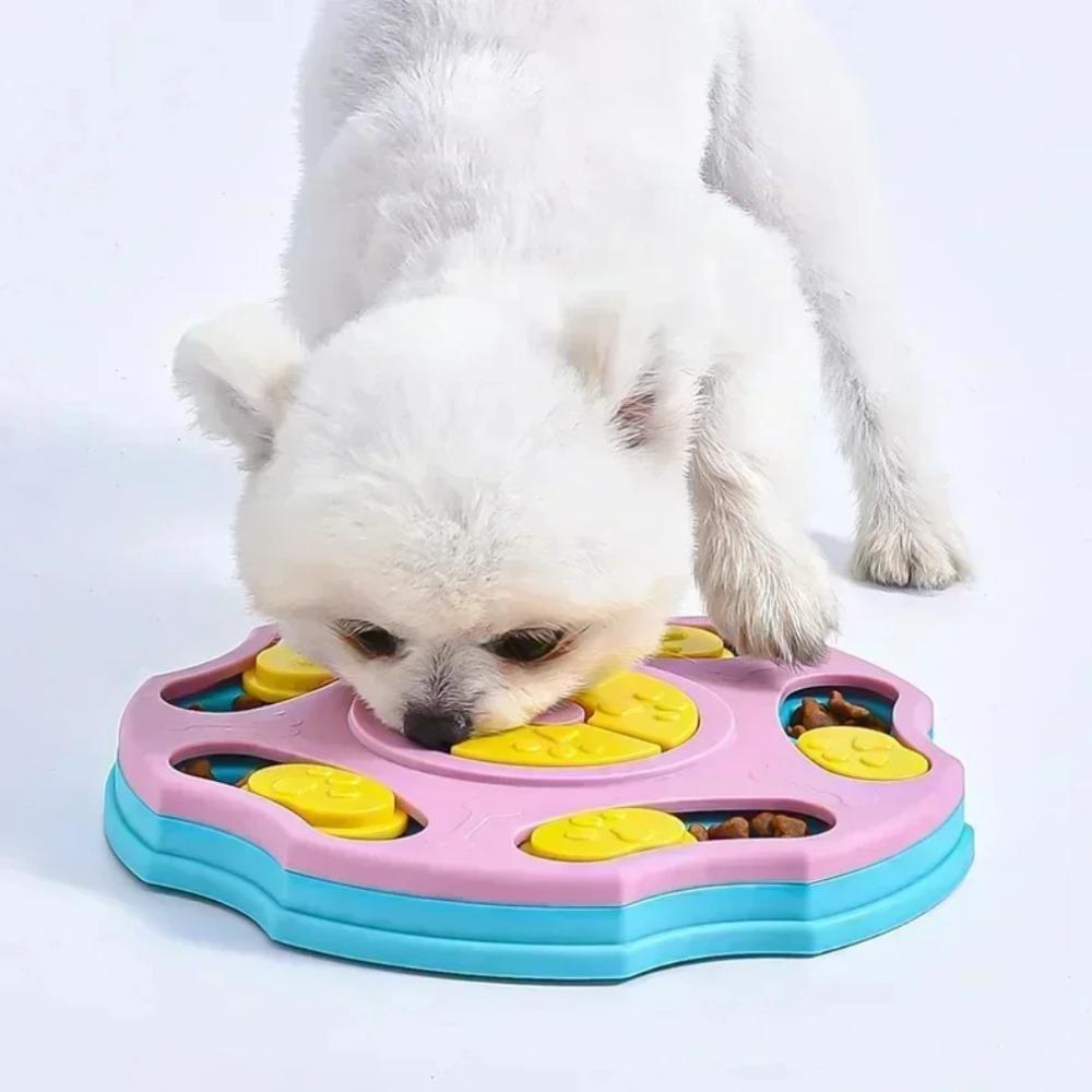 Hund Puzzle Spielzeug Langsam Feeder Interaktive Erhöhen Welpen IQ Lebensmittel Spender Langsam Essen Rutschfeste Schüssel Haustier Katze Hunde Training spiel