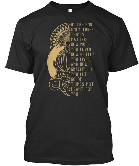 Chakra Zen Meditation Buddha T-Shirt XXXL