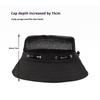 Summer Breathable Mesh Small Basin Hat Solid Color Men's Fishing Outdoor Hiking Fisherman Hat Couple Big Brim Sun Bucket Hat