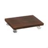 Wood Pedestal Soap Stand Bathroom Wooden Riser for Makeup Candle Vases