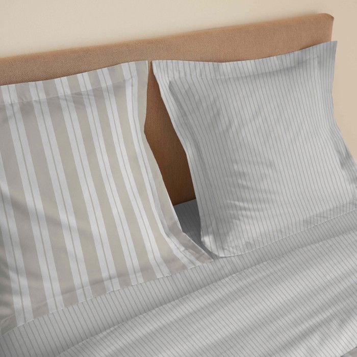 4-deligt sängklädesset "Vanessa" för säng 140 x 190 cm Florence Natur