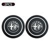 1/2Pcs Car Coasters Water Cup Holder Pads Cup Slot Non-Slip Mat Accessories For Alfa Romeo Sportiva 156 Stelvio Giulia Giulietta
