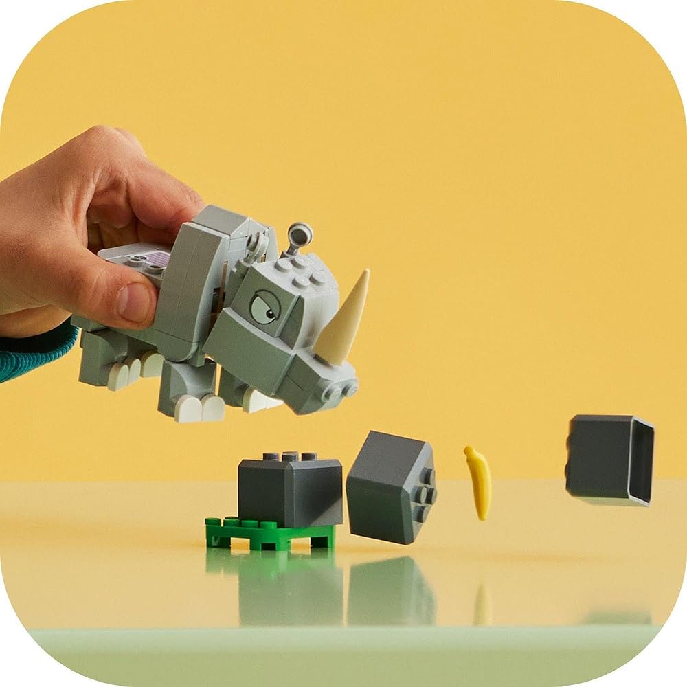 LEGO Super Mario Run with Rambi 71420 Building Blocks Toy for Kids Ages 7 and Up