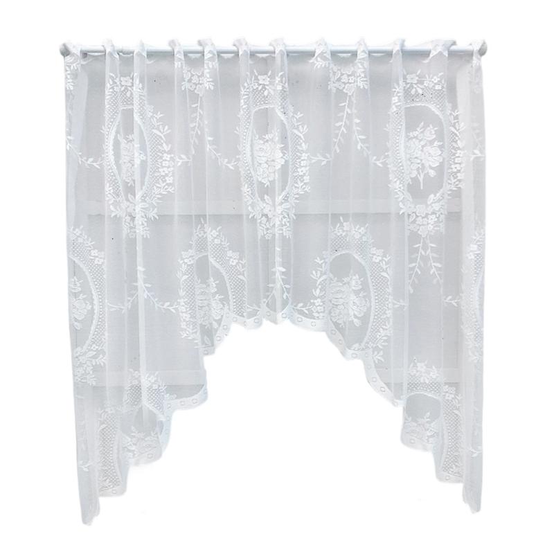 

Romantics Home Window Drape Decors Window Curtains Treatments Polyester Lace Drapery For Bedroom Study Lounges Area 1