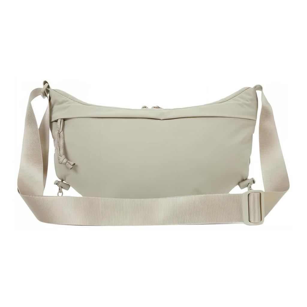 The North Face 3L Never Stop Minimalist Brand Print Versatile Shoulder Crossbody Bag Outdoor Women bags Gray Beige NN2PQ84B