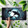 Universal Aluminum Alloy Shark Pattern Decorative License Plate Frame X Inch Metal Ornament Box with Holes Suitable for H