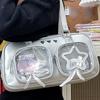 1Pc New Niche Design Women's Bow Harajuku Cute Ita Bag Jk Uniform Ulzzang Shoulder Bag for Girls Y2K Cartoon Handle Bag