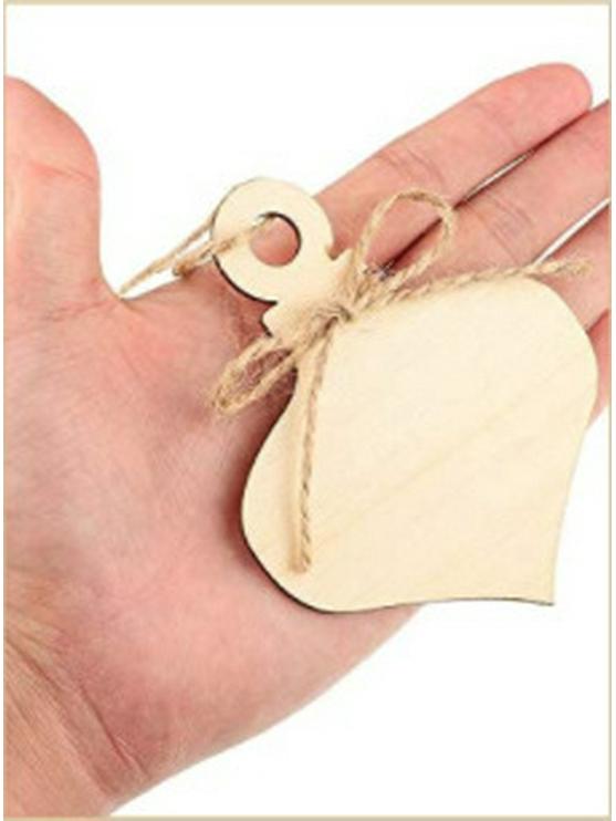 

Деревянные рождественские украшения своими руками с веревочкой для семейных праздничных поделок