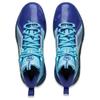 New LiNing Anti-five 4 Cushioned Wear-Resistant Breathable Mid-Top Basketball Shoes Men's Blue ABFU015-6