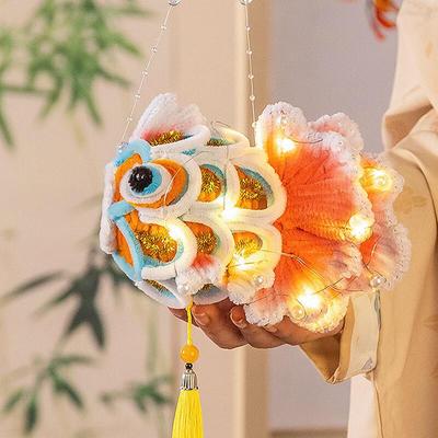 KODENOR Kids' Mid-Autumn DIY Luminous Fish Lantern Kit