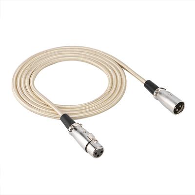 3 Pin XLR Male To XLR Female Microphone Mic Cable O Cord Wire 3 Meters  9.8 Feet