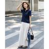 Demana Refreshing Cloud Cotton Polo T-Shirt for Women