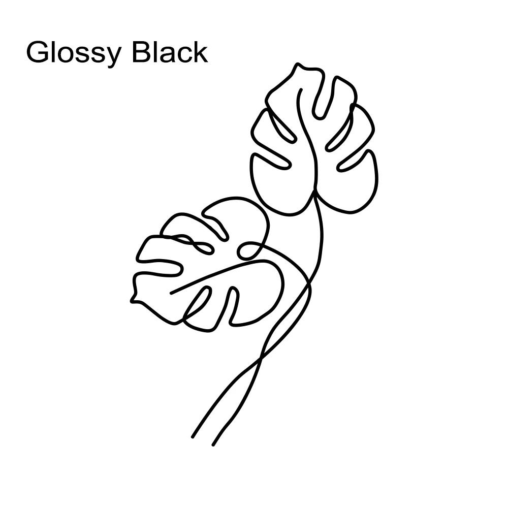 Leaf Sticker Monstera Leaf Car Window Graphics Truck Windshield Body Laptop Vinyl Decal Waterproof Plant Lover Decor Accessories